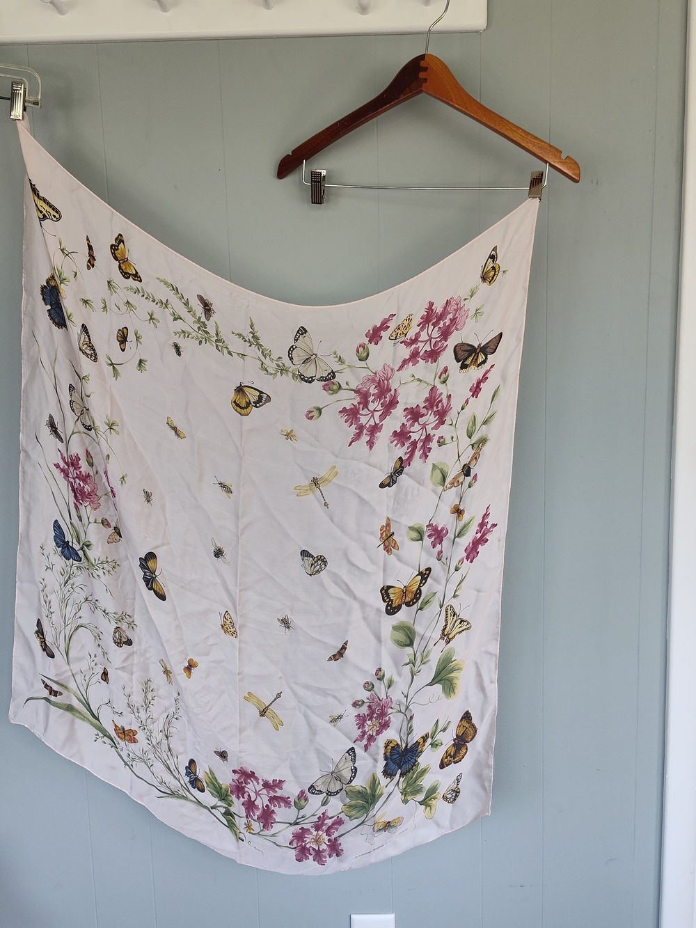 Vintage Foulard Scarf - American Museum of Natural History Theme